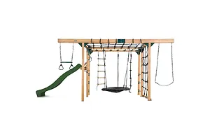 Lifespan Kids Orangutan Climbing Cube Jungle Gym All-in-One Play Centre - with Slide image 4770