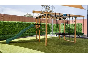 Lifespan Kids Orangutan Climbing Cube Jungle Gym All-in-One Play Centre - with Slide image 4771