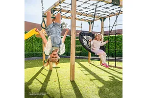 Lifespan Kids Orangutan Climbing Cube Jungle Gym All-in-One Play Centre - with Slide image 4773