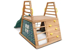 Lifespan Kids Cooper Climb &amp;amp; 1.8m Slide - Green - Ex Display image 4887