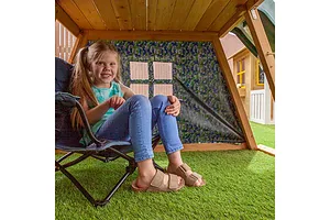 Lifespan Kids Cooper Climb &amp;amp; 1.8m Slide - Green - Ex Display image 4890