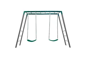 Lifespan Kids Stanley Commercial Steel 2-in-1 Monkey Bars &amp;amp; Swing Set image 5007