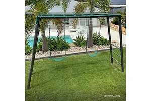 Lifespan Kids Stanley Commercial Steel 2-in-1 Monkey Bars &amp;amp; Swing Set image 5012