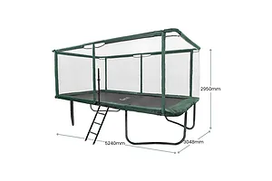 Ex Display - GeeTramp Force 10ft x 17ft Rectangle Trampoline - Model x 1 only image 5086