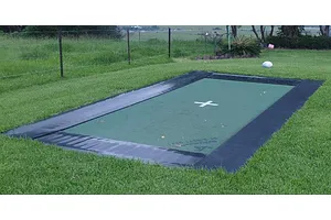 Mr Trampoline 9ft x 15ft In Ground Family Rectangle 2 String Trampoline image 5137