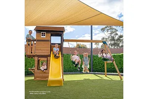 Lifespan Kids Darlington Play Centre &amp;amp; Swing Set with 2.2m Slide - Green image 5190