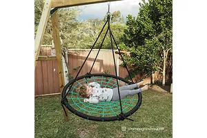 Lifespan Kids Oakley Swing Set with 1.2m Spidey Web Swing image 5197