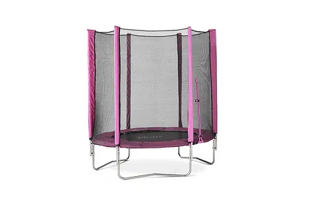 Plum® 6ft Springsafe® Trampoline & Enclosure - Pink