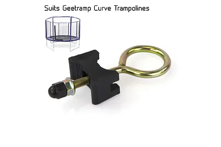 GeeTramp Net Pole Eye Bolt (55mm) - Set of 16