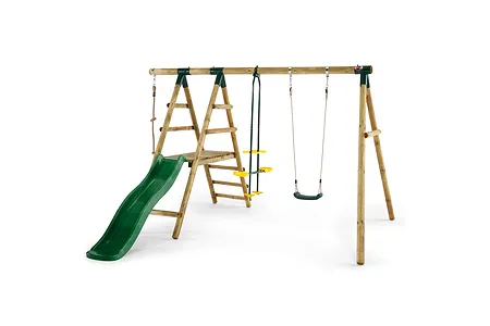 Plum® Meerkat Wooden Swing Set