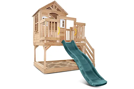 Lifespan Kids Silverton Play Centre with Green Slide