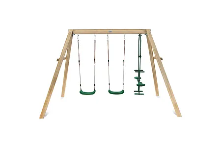 Lifespan Kids Forde 3-Station Timber Swing Set