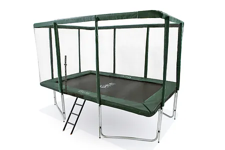 GeeTramp Force 8ft x 12ft Rectangle Trampoline - Standard