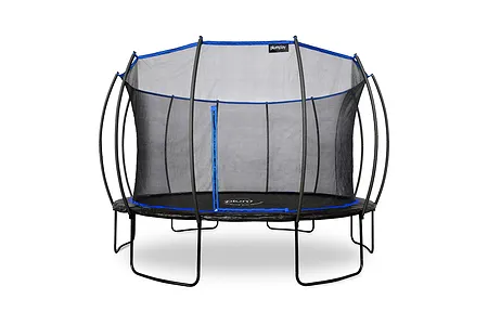 Plum® 14ft Deluxe Springsafe® Trampoline with Enclosure
