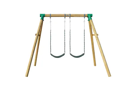 Lifespan Kids Amber 3 Double Belt Timber Swing Set