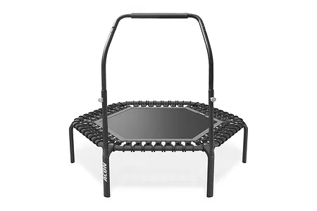 ACON Fitness Rebounder - Hexagon Rebounder Trampoline w/ Handle - 55" (1.41m) Black