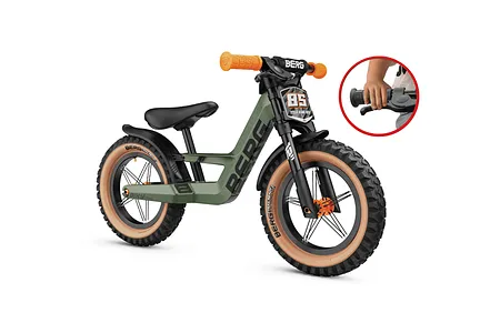 Berg Biky Cross Trail Green w/ Handbrake