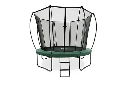 GeeTramp Curve 12ft Round Trampoline - Forest Green