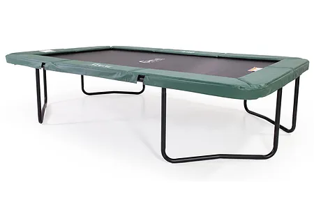 GeeTramp Force 9ft x 14ft Rectangle Trampoline - In Ground