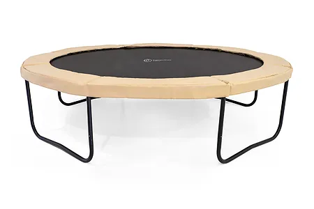 Trampolines Direct 10ft Round  - In Ground Trampoline - Beige