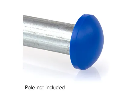 GeeTramp Plastic Net Pole Cap - Blue - 28mm