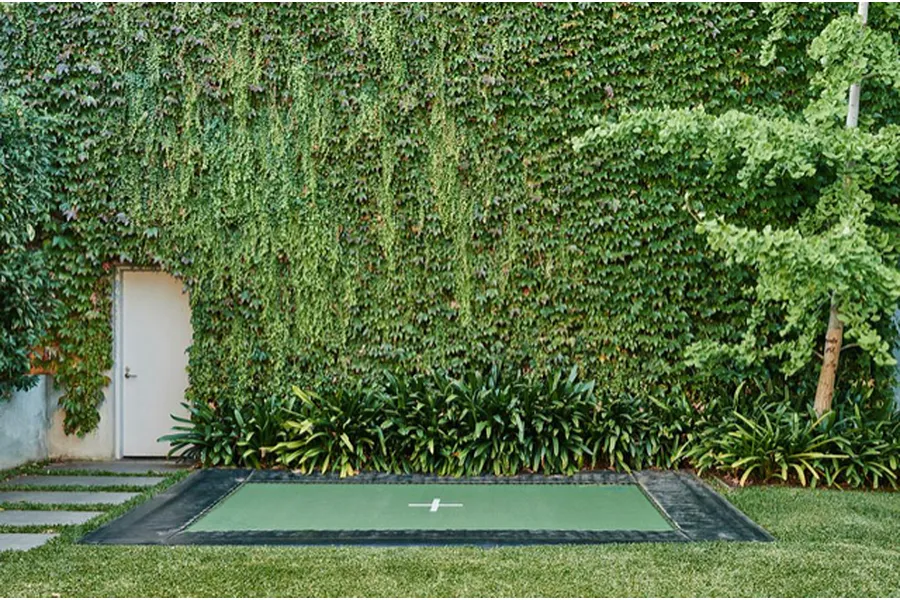 Mr Trampoline 9ft x 15ft In Ground Family Rectangle 2 String Trampoline image 1211