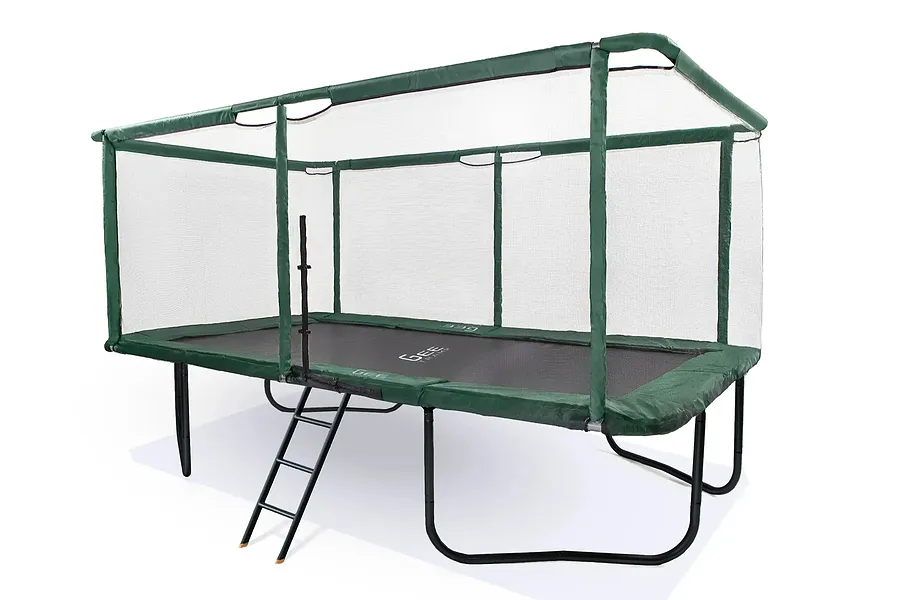 GeeTramp Force 10ft x 17ft Rectangle Trampoline - Black Edition - Standard image 2381