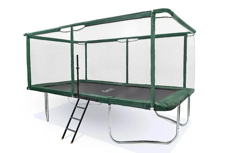 GeeTramp Force 10ft x 17ft Rectangle Trampoline - High Bounce /w AU Springs image 2384