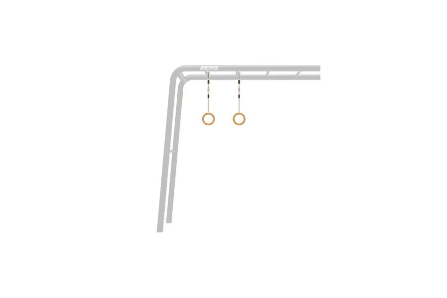Berg Playbase Wooden Gym Rings image 2407