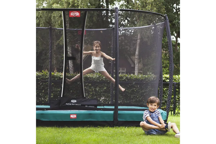 Berg In Ground Champion Green 380 + Safety Net Deluxe image 2602
