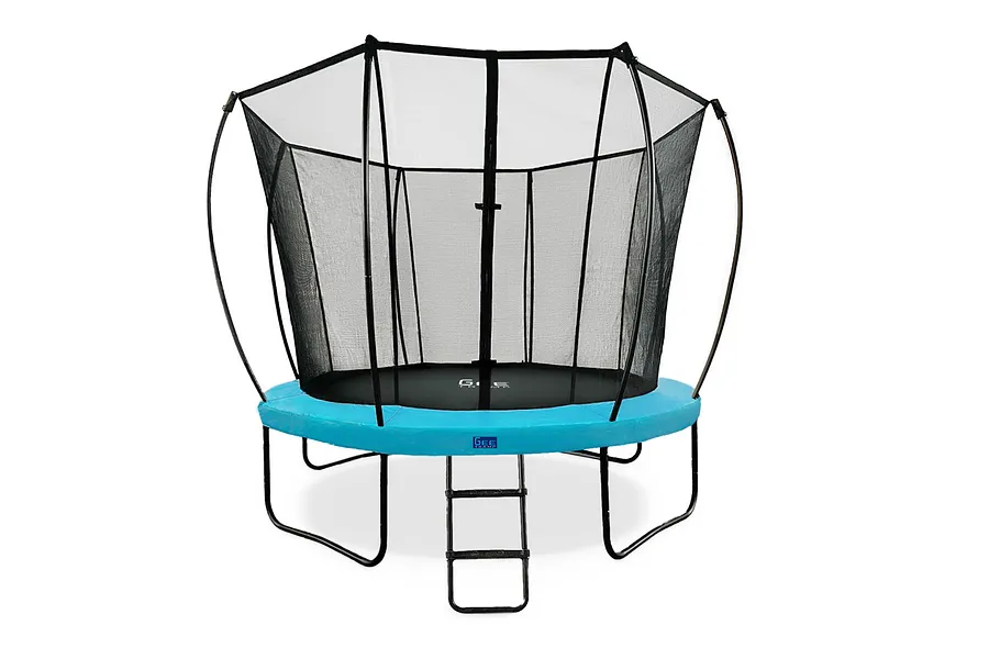 GeeTramp Curve 10ft Round Trampoline - Light Blue image 2647