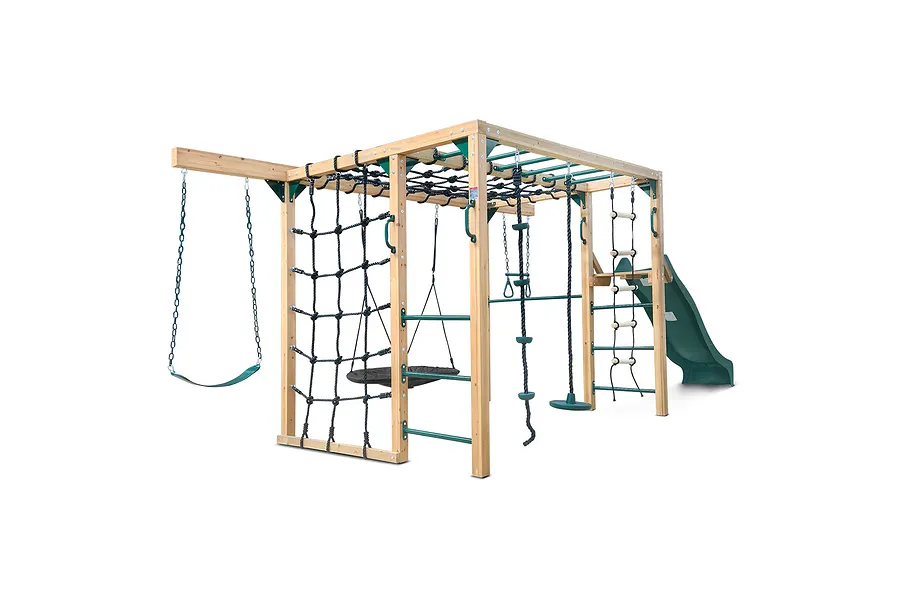 Lifespan Kids Orangutan Climbing Cube Jungle Gym All-in-One Play Centre - with Slide image 2696