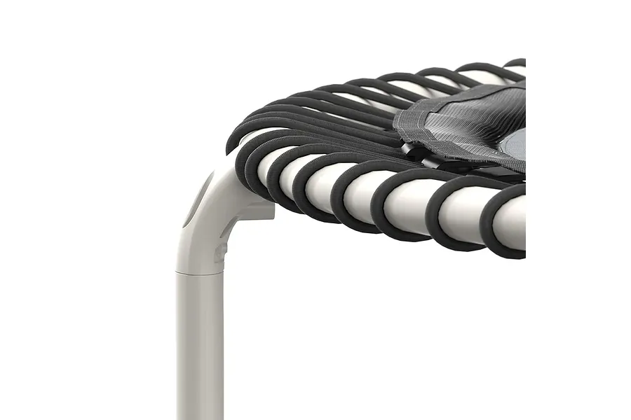 ACON Fitness Rebounder - Round Rebounder Trampoline w/ Handle - 44&amp;quot; (1.12m) White image 2752