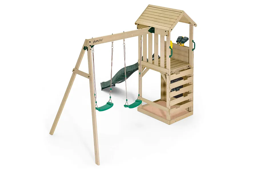Plum® Lookout Tower Playcentre with Swings and Monkey Bars image 2923