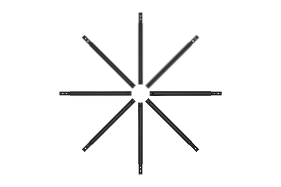 ACON X Custom Height Kit for 17ft Rectangle Trampoline image 2942