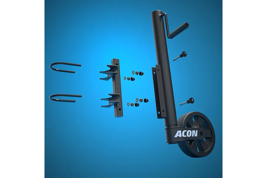 ACON HD Wheel Package for Rectangle Trampolines image 2971