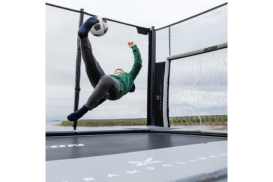 ACON X Soccer Goal Panel for 17ft Rectangle Trampoline image 2974