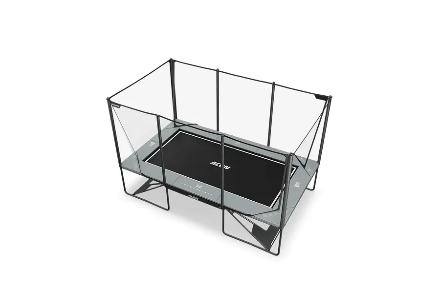 ACON X 17ft Trampoline with Net Enclosure and Ladder - Grey image 3102