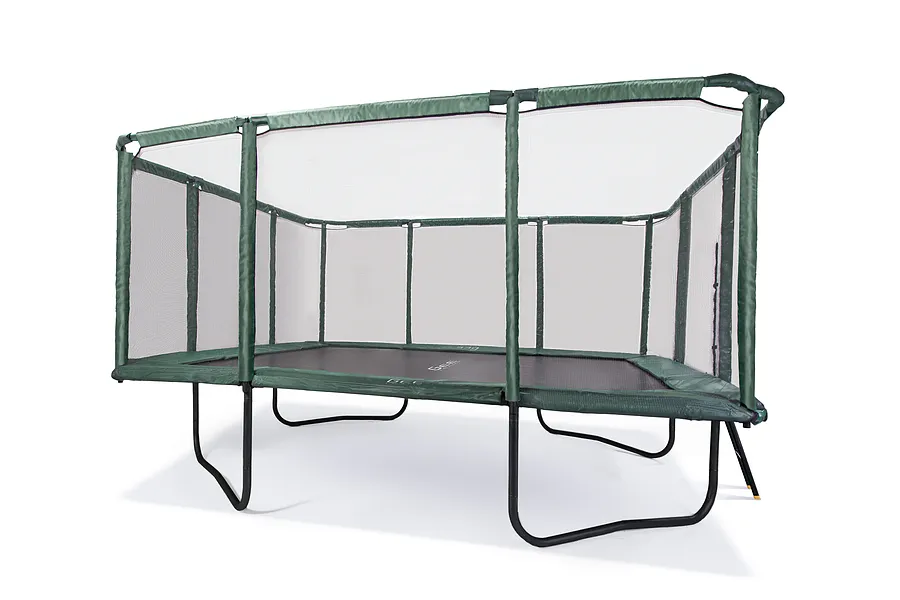 GeeTramp Force 14ft x 16ft Rectangle Trampoline - Black Edition - Standard image 3351