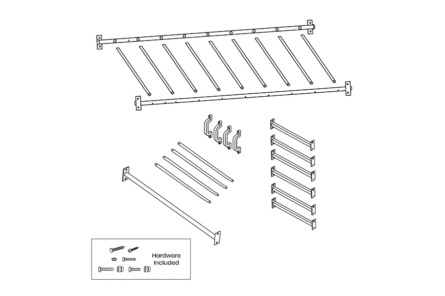Lifespan Kids Amazon Monkey Bars 3.0m (Bars Only) image 3431