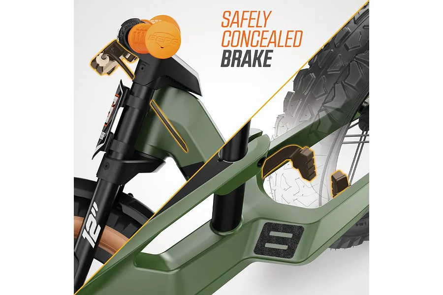 Berg Biky Cross Trail Green w/ Handbrake image 3497