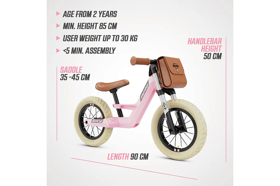 Berg Biky Retro Pink image 3515
