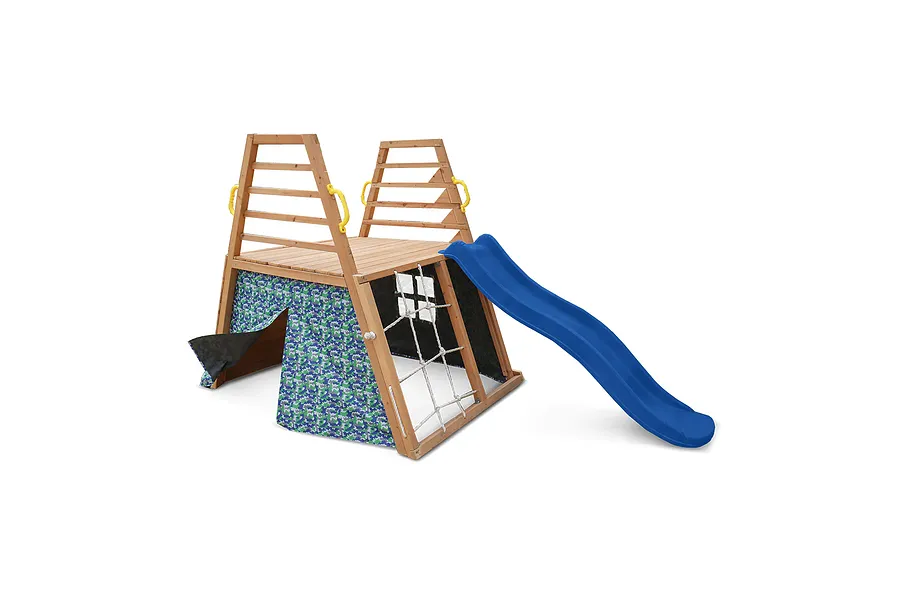 Lifespan Kids Cooper Climb &amp;amp; 1.8m Slide - Blue image 3718