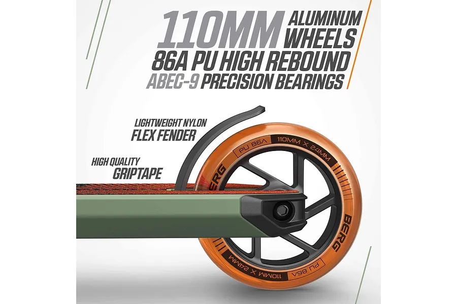 Berg Proxus X1 Green-Orange image 3740