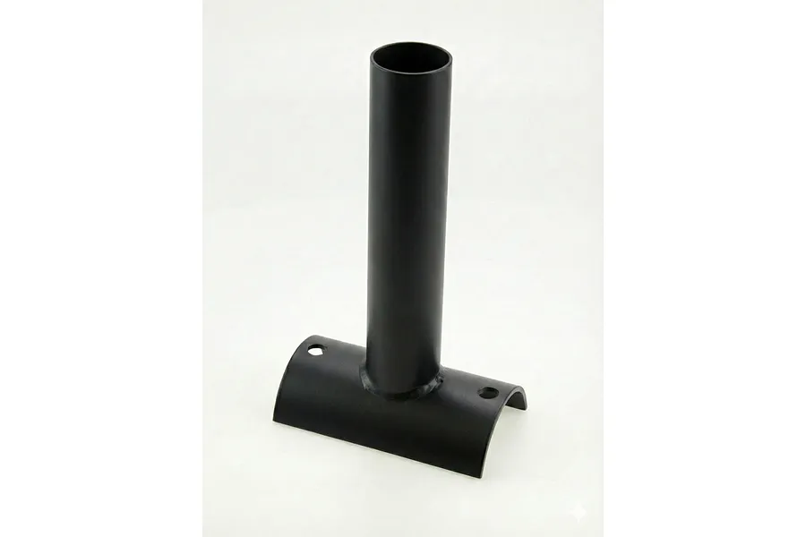 GeeTramp Net Pole Mounting Post - 10x17 - Q1 to Q5  - Black Edition image 4292