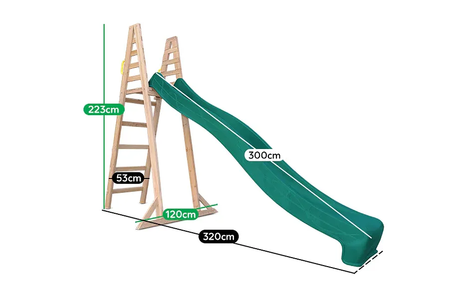Lifespan Kids Jumbo 3m Climb &amp;amp; Slide - Pastel Pink image 4410