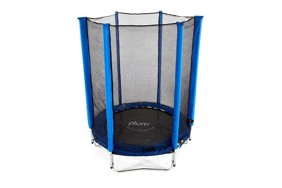 Plum® 4ft Junior Springsafe® Trampoline &amp;amp; Enclosure - Blue image 4448