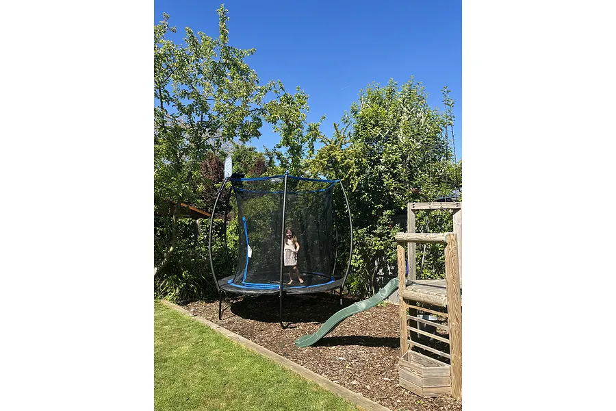 Plum® 8ft Deluxe Trampoline with Enclosure image 4509