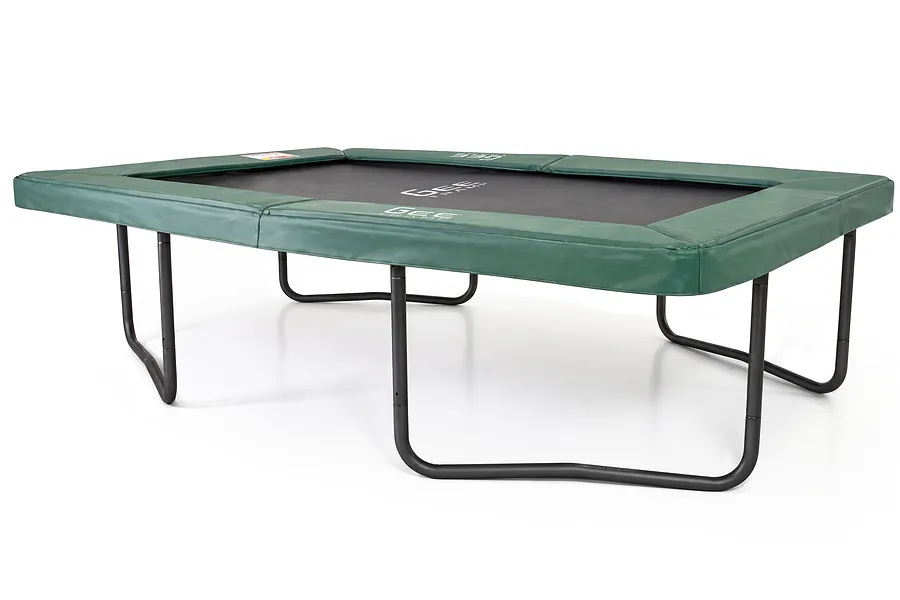GeeTramp Force 7ft x 10ft Rectangle Trampoline - In Ground - Black Edition image 4684