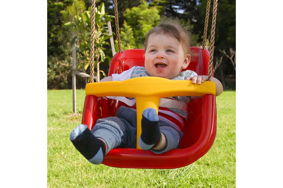 Lifespan Kids Baby Swing Seat Attachment (Red &amp;amp; Yellow) image 4730